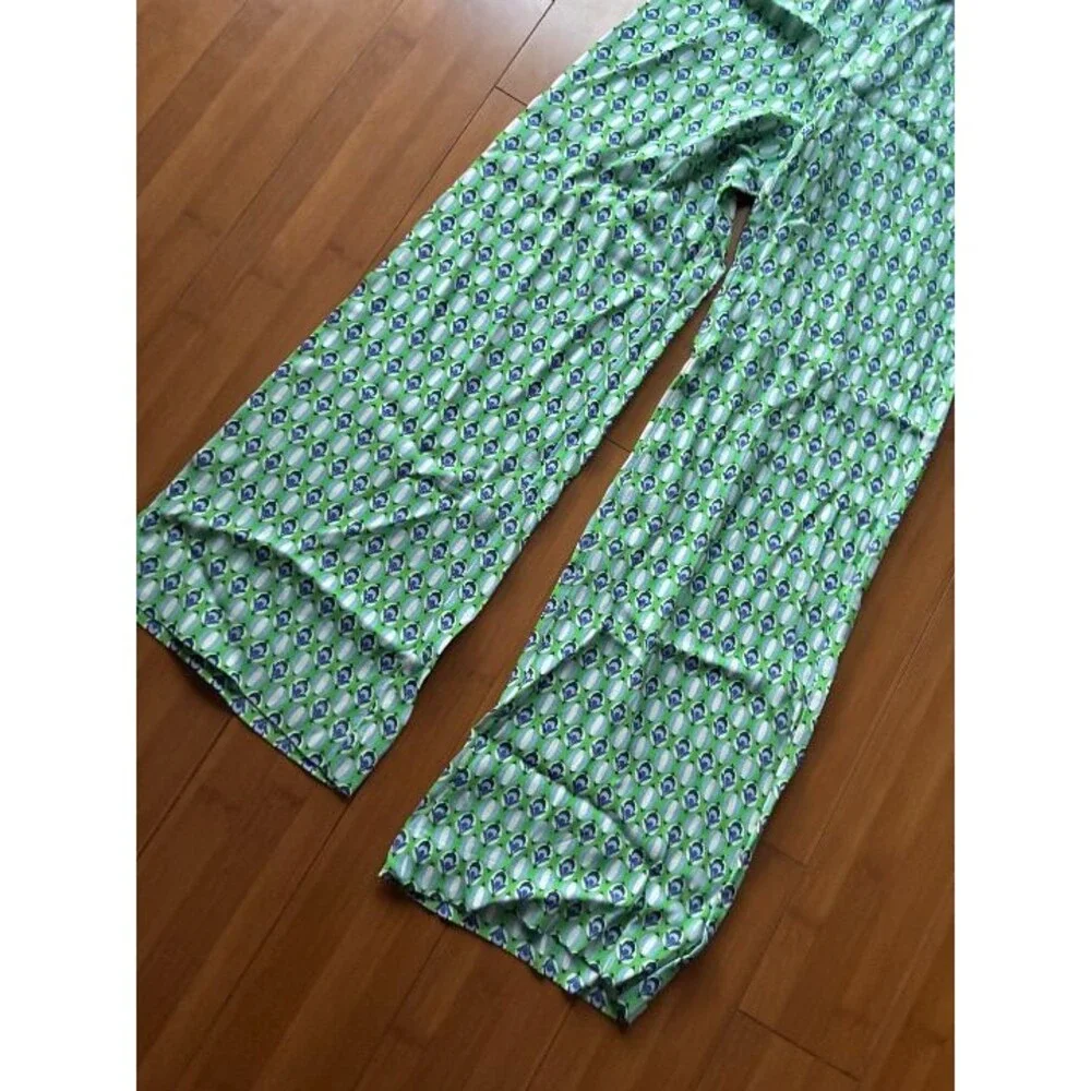Favorite Daughter Women's The Friday Pant Green viscose NWOT 2 - Picture 3 of 8